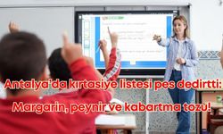 Antalya’da “yok artık” dedirten kırtasiye alım listesi! Margarin, kaşar peyniri, kabartma tozu…