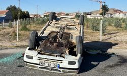 Konya Karapınar'da trafik kazası: 1 yaralı