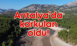 Antalya’da kuraklık karşısına beklenen oldu! Bir ilçede barajların kapıları kapatıldı