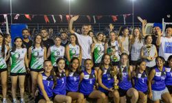 Manavgat'ta Plaj Voleybolu Halk Turnuvası başladı