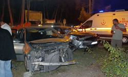 Manavgat'ta kavşakta feci kaza: 6 yaralı