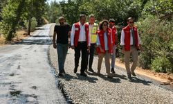 Muğla Menteşe'de yollar yenileniyor