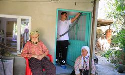 Muğla Büyükşehir Belediyesi'nden Behiye teyze ve engelli kızına yardım eli