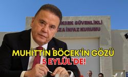Tutuklu Başkan Muhittin Böcek’in gözü 5 Eylül’de!