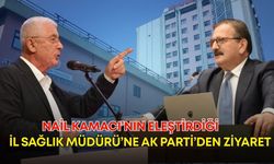 Nail Kamacı’nın eleştirdiği İl Sağlık Müdürü’ne AK Parti’den ziyaret