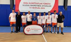 Özel sporcuların basketbol coşkusu Antalya'da yaşandı