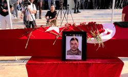 Mersin'de şehit düşen özel harekat polisi son yolculuğuna uğurlandı