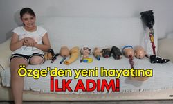 Hasret kaldığı protezi için gün sayan Özge, yeni başlangıçlara adım atacak