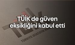TÜİK de güven eksikliğini kabul etti