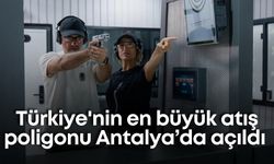 Türkiye'nin en büyük atış poligonu Antalya'da açıldı