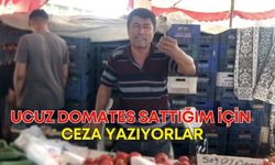 Serik’te pazarcıdan çok konuşacak sözler: Ucuz domates sattığım için ceza yazıyorlar