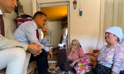 Milas'ta vefalı anneye Vali İdris Akbıyık'tan ziyaret