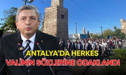 Antalya’da herkes valinin sözlerine odaklandı! Vali gençleri bu sözlerle  uyardı