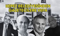 Kepez Belediyesinden gazetecilere vefa! Duayenlerin isimleri yaşatılacak
