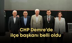 CHP Demre’de ilçe başkanı belli oldu
