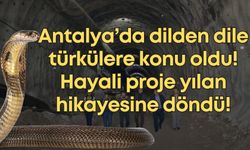 Antalya’da dilden dile türkülere konu oldu! Hayali proje yılan hikayesine dönüştü
