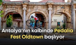 Antalya'nın kalbinde Pedalia Fest Oldtown başlıyor