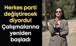 Herkes parti değiştirecek diyordu! O kaldığı yerden çalışmalarına yeniden başladı