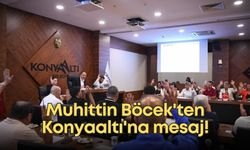 Muhittin Böcek'ten Konyaaltı'na mesaj!