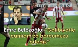 Emre Belözoğlu: “Galibiyetle camiamıza borcumuzu ödedik”