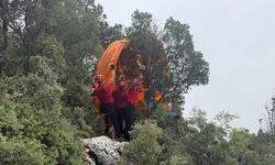 Muğla'da talihsiz kaza! Paraşütler ağaça takıldı
