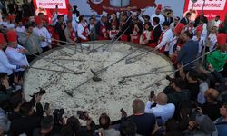 Edirne’de dev tencerede 6 ton pilav pişti