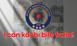 Antalya Emniyeti’nde farkındalık eğitimi! 1 can kaybı bile fazla