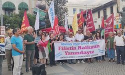 Antalya’da İsrail’e karşı ortak tepki!