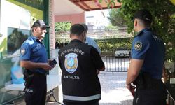 Antalya'da okul çevresinde sıkı denetim