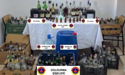 Burdur'da kaçak alkole darbe: 7 şüpheli gözaltında