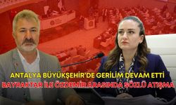 Antalya Büyükşehir’de gerilim devam etti! Bayraktar ile Özdemir arasında sözlü atışma