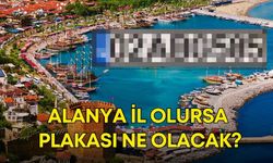 Alanya il olursa plakası ne olacak? İşte Alanya'nın plakası