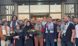 Sumud Filosu'nda İsrail'in alıkoyduğu Antalyalı aktivistler geri döndü