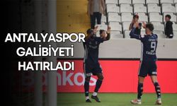 Antalyaspor galibiyeti hatırladı!
