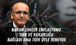 Bakan Şimşek enflasyonu ‘don ve kuraklığa' bağladı ama TÜİK öyle demiyor