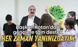 Başkan Cem Kotan’dan gençlere tam destek: “Her zaman Yanınızdayım”