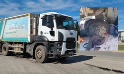 Çöp kamyonunun kör noktasında kalan kadın, kendini tekerlerin arasında buldu