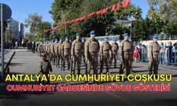 Antalya’da cumhuriyet coşkusu!