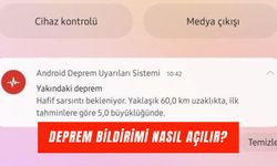 Deprem Bildirimi Nasıl Açılır? iPhone ve Android Deprem Uyarısı Açma