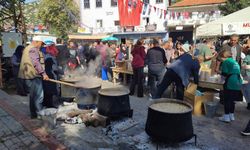 Dodurga'da 4. Tarhana Festivali'nde 10 bin kişiye çorba ikramı edildi