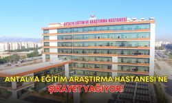 Antalya Eğitim Araştırma Hastanesi’ne şikayet yağıyor! Hastalar tedavi bile olamıyor