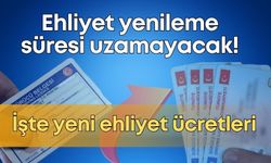 Antalyalılar dikkat! Ehliyet yenileme süresi uzamayacak, İşte zamlı ehliyet ücretleri