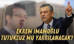 Ekrem İmamoğlu tutuksuz mu yargılanacak? İşte Özgür Özel'den açıklamalar