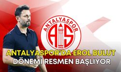 Antalyaspor’da Erol Bulut dönemi resmen başlıyor