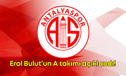 Antalyaspor’da yeni dönem başladı: Erol Bulut’un A takımı açıklandı!