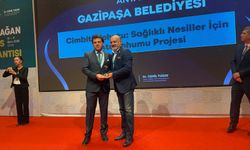 Gazipaşa Belediyesi’ne Sağlıklı Kentler Birliği’nden birincilik ödülü
