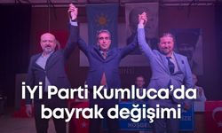 İYİ Parti Kumluca’da bayrak değişimi