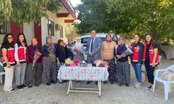 Aksu’da kadın çiftçiler unutulmadı!