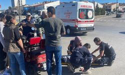 Karaman'da elektrikli bisiklet ile otomobil çarpıştı