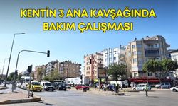 Antalya Büyükşehir Belediyesi kentin 3 ana kavşağında bakım çalışması gerçekleştiriyor